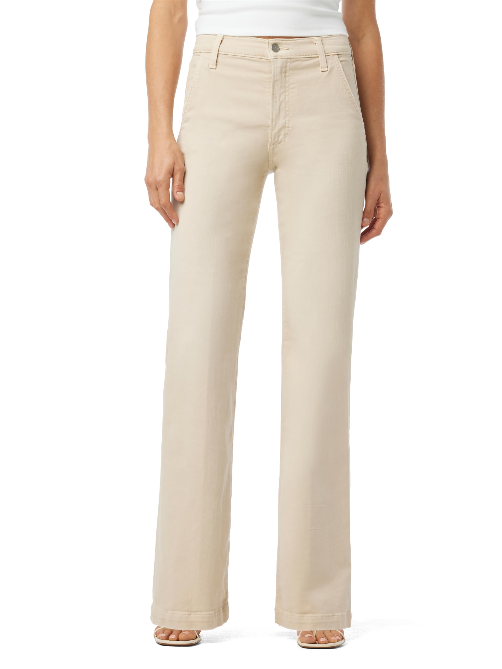 Joe’s Jeans Women’s The Molly High Rise Flare Jean, Safari, 34