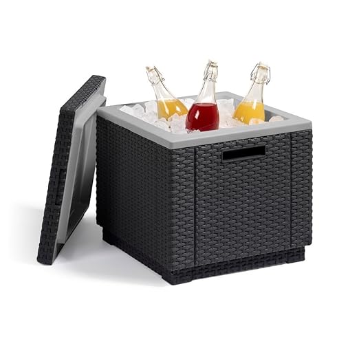 NEVERA ICE CUBE | COLOR GRAFITO | 42 x 42 x 41 cms | Ref. 213828 ...