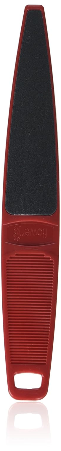 Flowery Swedish Clover Original Red Foot File 530 : Nail Files And Buffers : Beauty