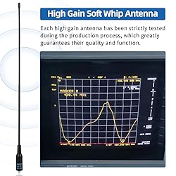 ABBREE AR-771 Ham Radio Antenna Dual Band VHF/UHF