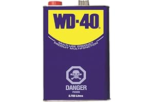 WD-40 Classic Multi-Use Product 3.78L Pour can for Soaking - Drives Out Moisture, inhibits Rust and Corrosion, lubricates, Li