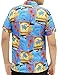 LA LEELA Men's Aloha Hawaiian Shirt Short Sleeve Button Down Casual Beach Party
