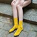 Pack of 5 Cute Animal Design Women's Casual Comfortable Cotton Crew Socks, Style 2, One Size