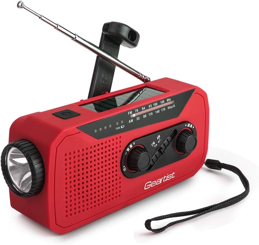 21新作モデル Gtr ソーラーラジオ 天気ラジオ 手回しラジオ Am Fm携帯ラジオ Led付き懐中電灯 1000mah 携帯に充電可能 赤 配送員設置送料無料 Ogytech Com