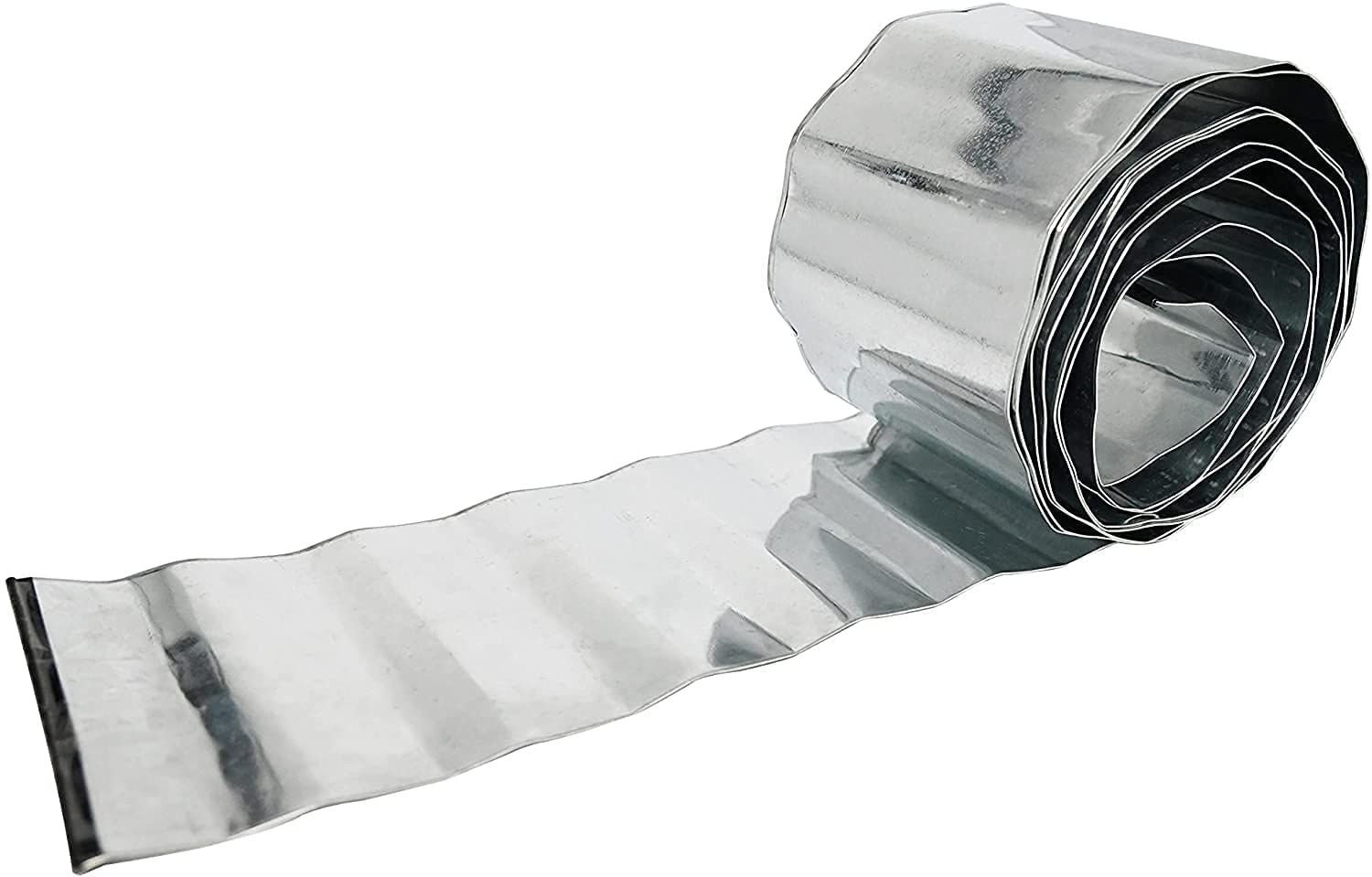 Ram® Heavy Duty 5M Metres Galvanised Steel Lawn Edging Garden Plant Border (16.5cm High) (3 X 5M)