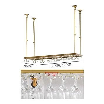 Amazon Com Metal Wine Rack Bar Restaurant Kitchen Kitchen Hanging