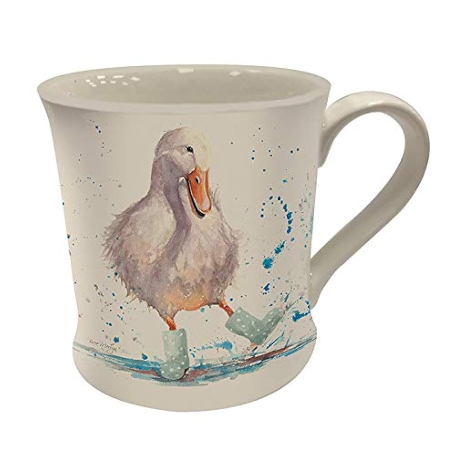 Bree Merryn Loveable Characters Mug (Duck), Gold Silver, JNS_474447