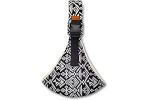 SUDXIN Wildride Toddler Carrier - 2024 New Baby Sling Carrier Newborn to Toddler, Adjustable Baby Carrier Sling, Carrying 10-60 lbs (Black Sailboat)