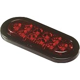 Innovative Lighting 260-4403-7 6" Oval LED Stop/Tail/Turn Light with Grommet and TK Plug