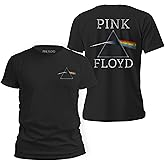Tstars Pink Floyd The Wall Dark Side of The Moon Rock Band Tee for Men Classic Rock Front and Back T-Shirt