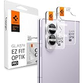 Spigen Camera Lens Protector for Galaxy Z Fold 8 - Black [2 Pack] | GlasTR EZ Fit Optik Pro, 9H+ Tempered glass, Scratch resistance, Original photo quality, Auto-align tray, Case-friendly