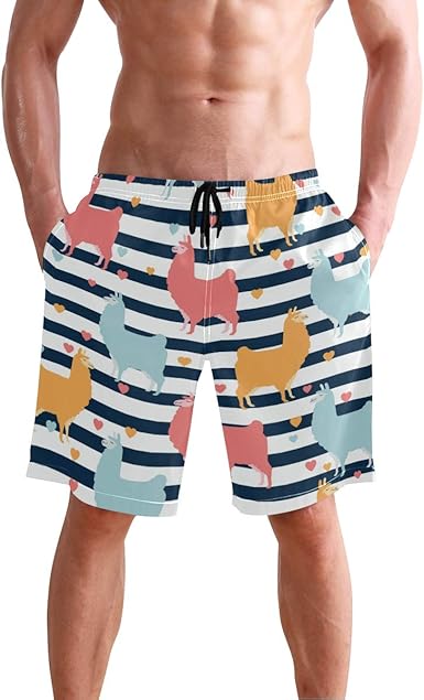 navy swimming trunks