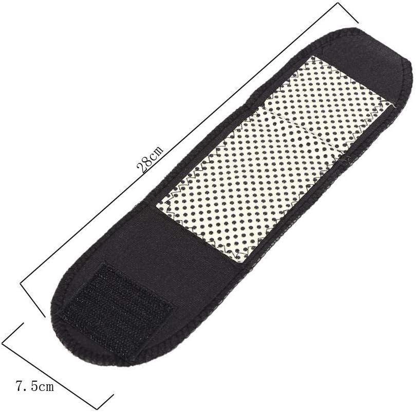 Wrist Brace, 1 Pair Self-heating Wrist Brace Support Protector Tourmaline Magnetic Massage for Women and Men Adult and Children - Image 4