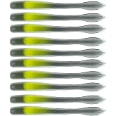 NetBait Crush Worm BaitFuel Infused Soft Worm | Finesse Drop Shot &amp; Shaky Head Bait | 6 Inch, Whaat