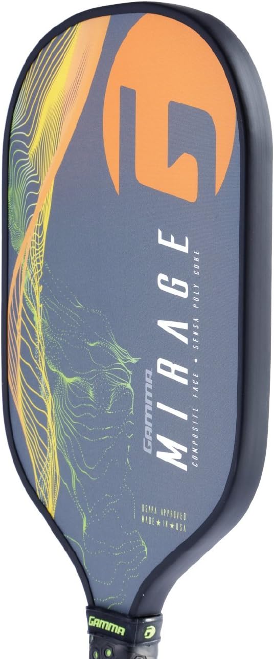 Gamma Needle Elongated Pickleball Paddle: Pickle Ball Paddles for Indoor & Outdoor Play - USAPA Approved Racquet for Adults & Kids - Pink/Blue : Sports & Outdoors