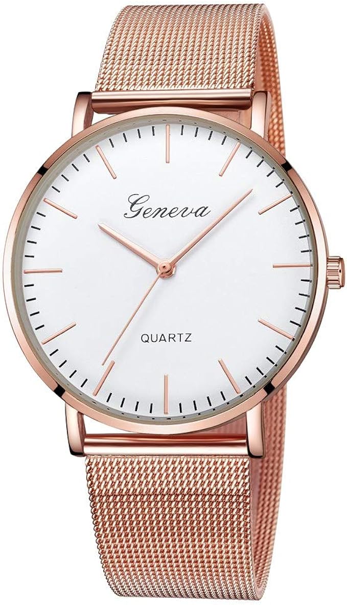 HOOUDO Watches for Women Sale Cheap Casual Analog Quartz Big Face Round