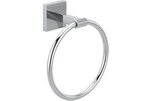 Moen Triva Chrome Contemporary Wall Mount Bathroom Hand Towel Ring, BP1885CH
