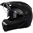 Westt Dual Sport Motorcycle Helmet Off-Road Helmets for Adults, Dual Visor Motorcycle Helmet - Full Face ATV UTV Helmet Dirt Bike Motocross Helmets DOT Approved