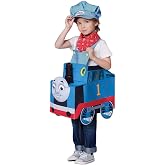 Spirit Halloween Thomas and Friends Toddler Thomas the Train Ride-Along Costume | Officially Licensed | Easy Costume