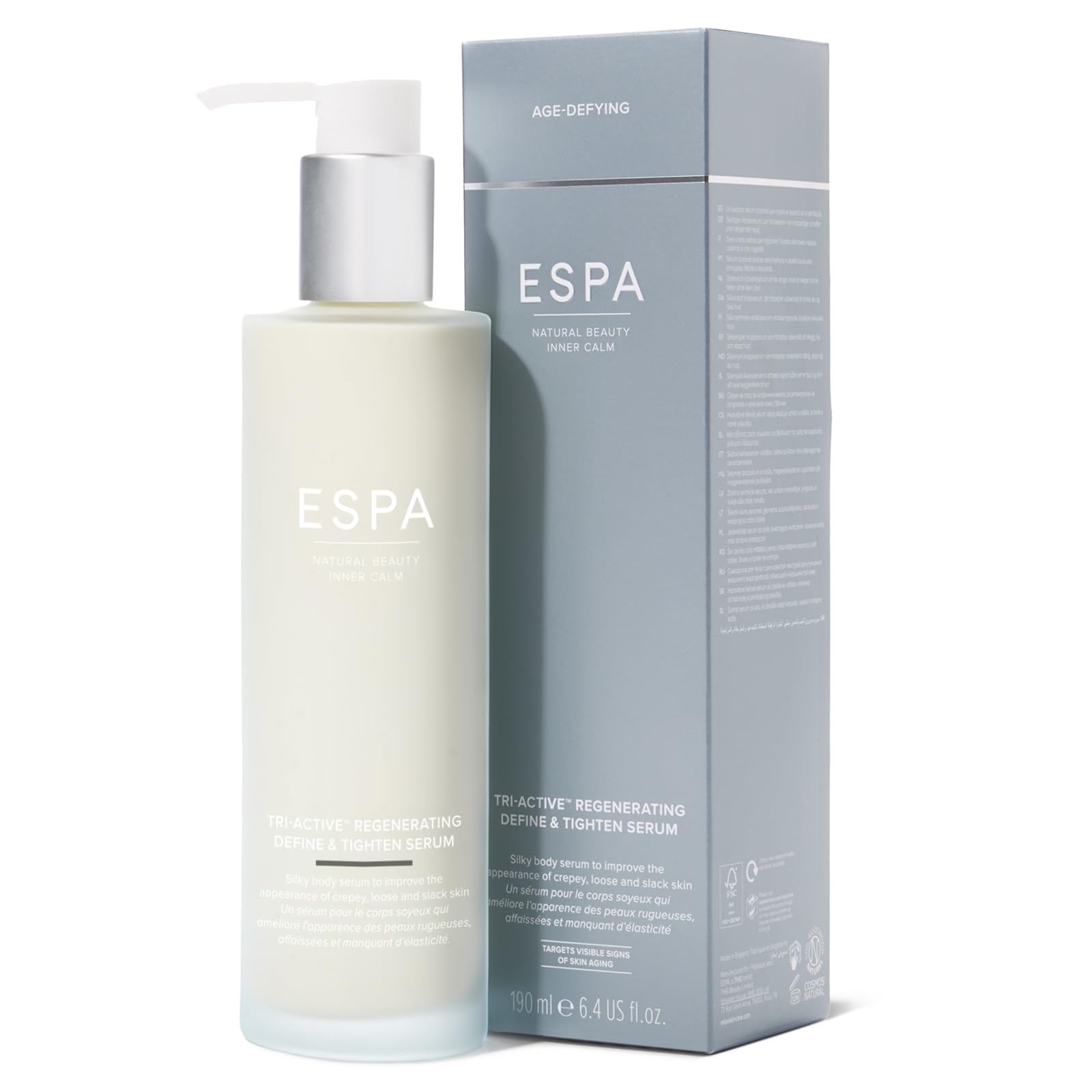 ESPA | Tri-Active™ Regenerating Define & Tighten Body Serum | Bio Retinol & Sea Moss | Menopause-friendly