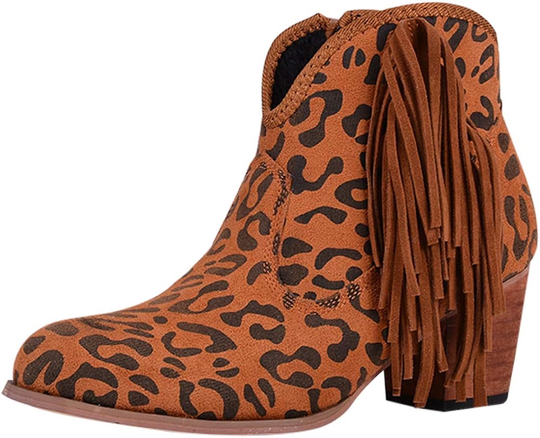 wide width cowboy booties