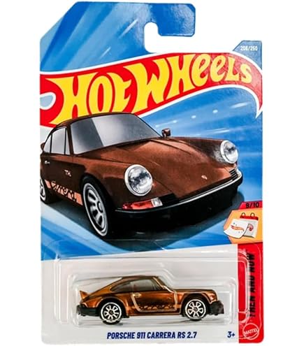 Amazon.com: Hot Wheels Porsche 911 Carrera RS 2.7, Retro Racers 8