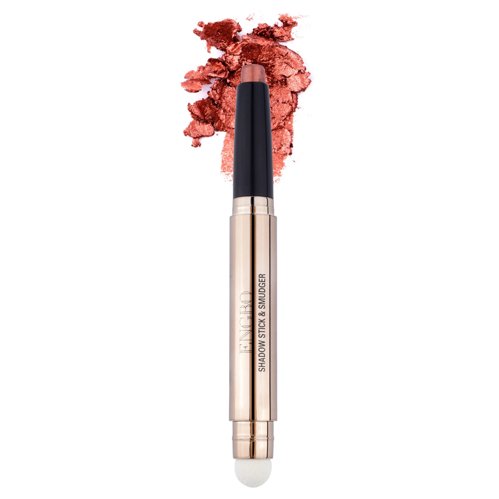 Mrinb Cream Eyeshadow Stick, Shimmer Eyeshadow Stick Double-ended Eyeshadow Pencil Waterproof Long Lasting Eye Shadow Pencil Crayon Eye Shadow Stick for Women Eye Makeup Easy to Wear, 19.0 gram