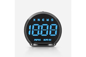 KACENRAY Heads Up Display for Cars, GPS Speedometer for Car, Universal Digital Speedometer HUD Display for All Vehicles, Plug and Play (G13)