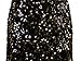 Vijiv Womens Flapper Dress 1920s V Neck Sequin Roaring 20s Great Gatsby Dress Gold and Black