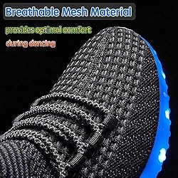 BosenHulu Light Up Shoes for Women Men USB Charging