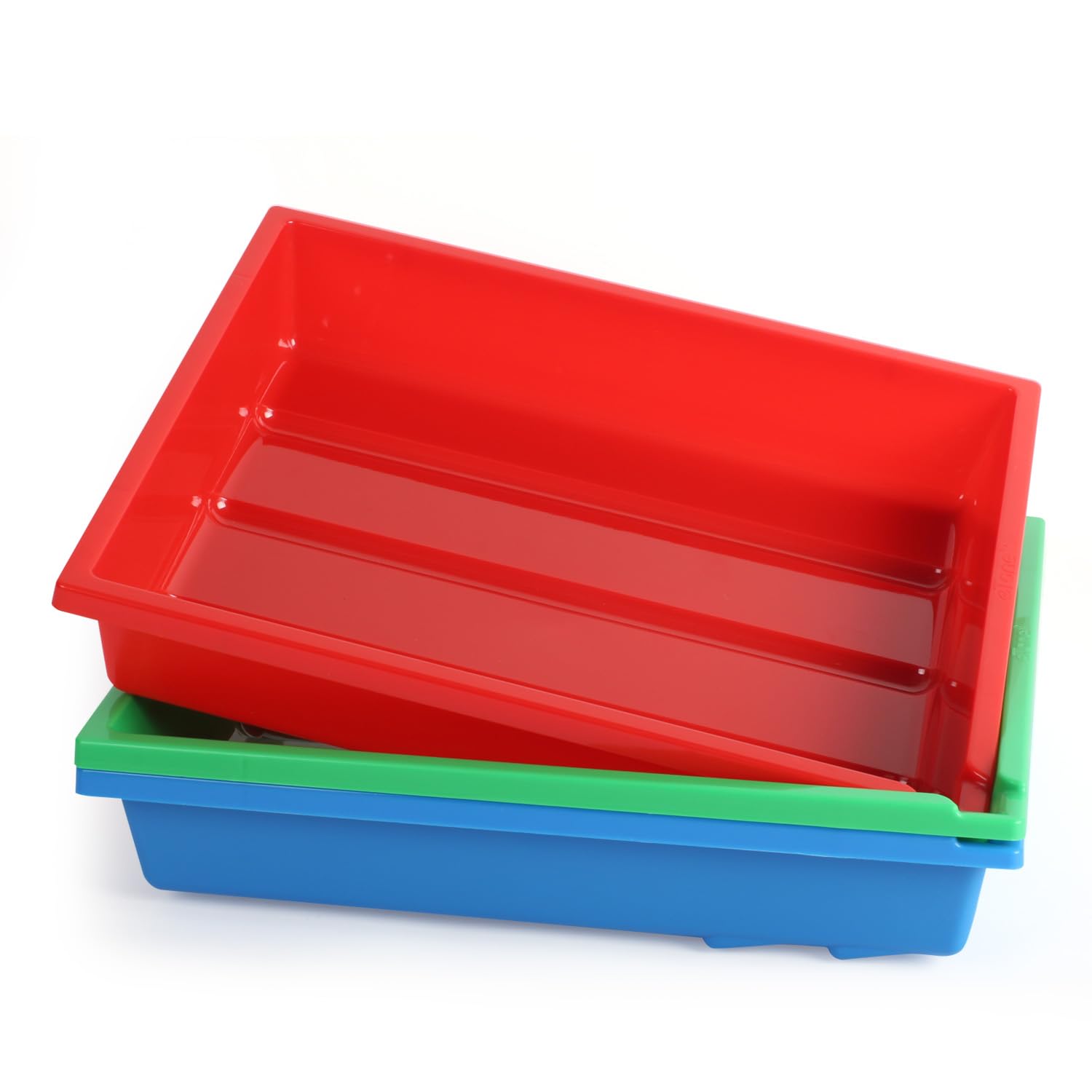 eTone 3 Pack Deep Darkroom Photo Print Developing Trays(10" x 12")