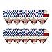 ChromaCast CC-DP-USA-73-10PK USA Flag Delrin Guitar Picks .73mm, Medium Dura, 10-pack