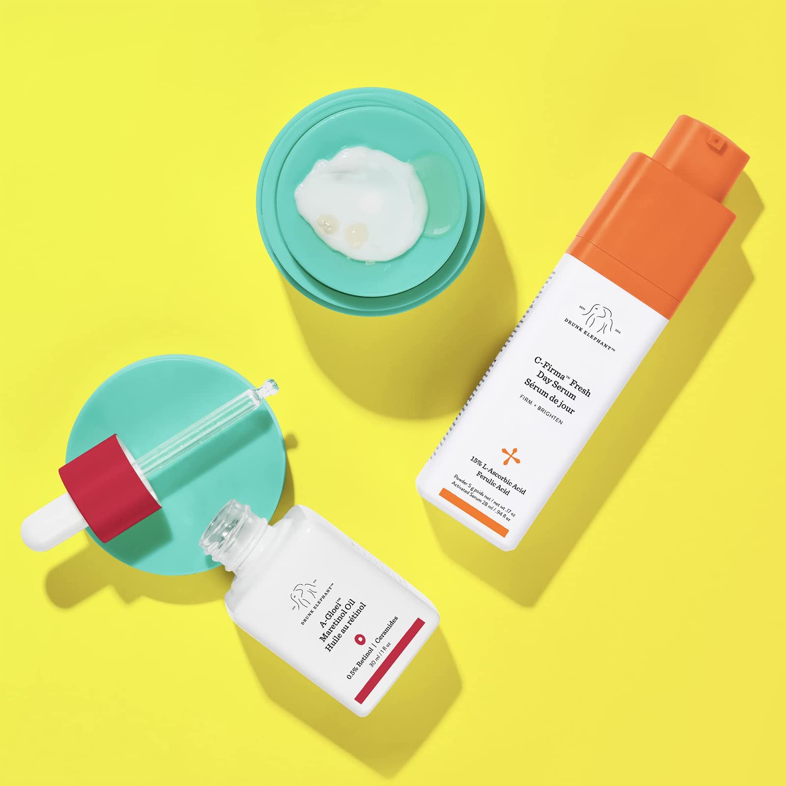 Drunk Elephant A-Gloei Maretinol Oil - 30 ml/1 fl oz - Gentle 0.5% Retinol Face Oil - Clean Clinical Skincare - Cruelty-Free - Free of Essential Oils, Silicones, and Fragrance