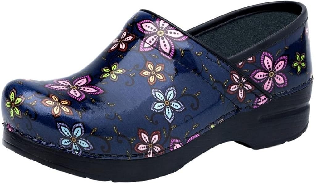 dansko navy floral