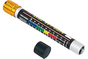 Mcbazel Paint Thickness Tester Meter Gauge, Magnetic Car Paint Coating Tester, Car Body Damage Detector, Waterproof Crash Test Check Tool for Used Car Inspection