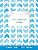 Image de Adult Coloring Journal: Gam-Anon/Gam-A-Teen (Mythical Illustrations, Watercolor Herringbone)