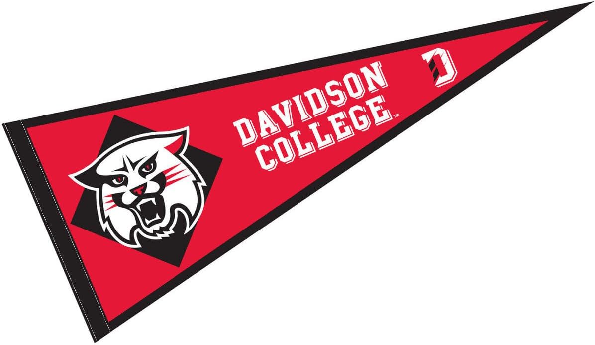 Amazon Com Davidson College Pennant Full Size Felt Sports