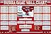 Russia Game Wallchart 2018 Poster 36 x 24in