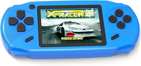 Amazon 北京 16ビットハンドヘルドゲーム 子供 大人用 3 0インチ 大画面 プリロード 100 Hd クラシック レトロ ビデオゲーム Wifi不要 Usb充電式 シニア電子ゲームプレーヤー 誕生日 クリスマスプレゼント ブルー Ld10x ボードゲーム おもちゃ