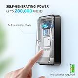 TECKNET Self-Powered Doorbell Waterproof Wireless 1300 ft 60 Chimes view 3