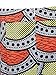 Joeoy Women's High Waist Vintage Printed Midi Pencil Skirt-L