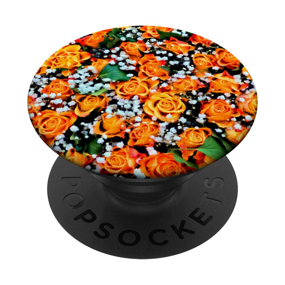 Flower Floral Pattern PopSockets Swappable PopGrip