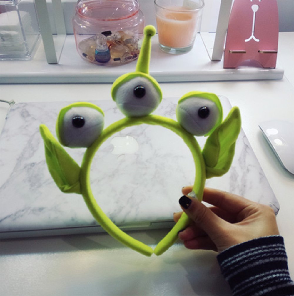 1 pcs Novelty New Toy Story Alien EARS COSTUME Plush HEADBAND ADULT OR CHILD Party Cosplay Gift: Beauty