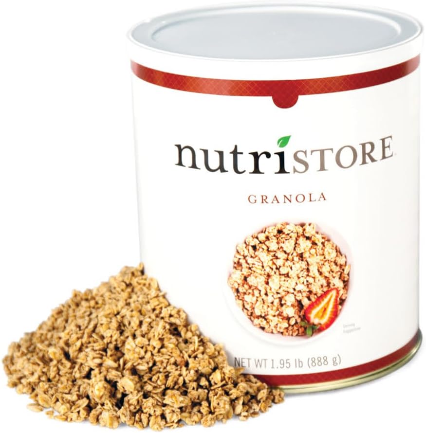 Natural Flavor Breakfast Granola by Nutristore 888 g Nut Free