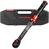 DURAXION 1/4-Inch Drive Torque Wrench 20-220in.lb/2.3-24.9Nm, ��3% Precision Dual Direction Torque Wrenches with 72-Tooth Dual