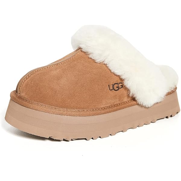 Amazon.com | UGG Women's Scuffette Ii Slipper, Chestnut, 05 | Slippers