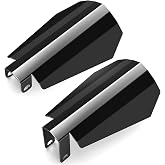 PBYMT Gloss Black Coffin Cut Handguards Hand Guards Compatible for Harley Sportster Touring Street Glide Road King Electra Glide 2007-2023 (Cable Clutch Style -Large)
