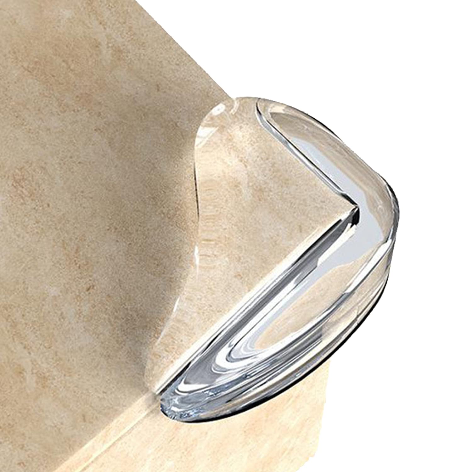 Corner Protector for Baby, 10pcs Protectors Guards - Furniture Corner Guard & Edge Safety Bumpers - Baby Proof Bumper & Cushion to Cover Sharp Furniture & Table Edges - Clear and Transparent