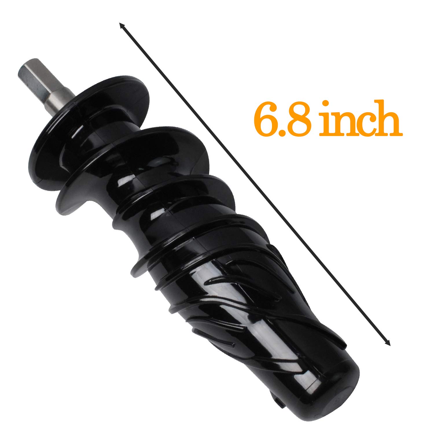 Podoy 8006 Juicer Replacement Part Auger PSCREW846 Compatible with Omega Masticating Single Ultem Gear Fits NC900 8004 8006 HDS8006