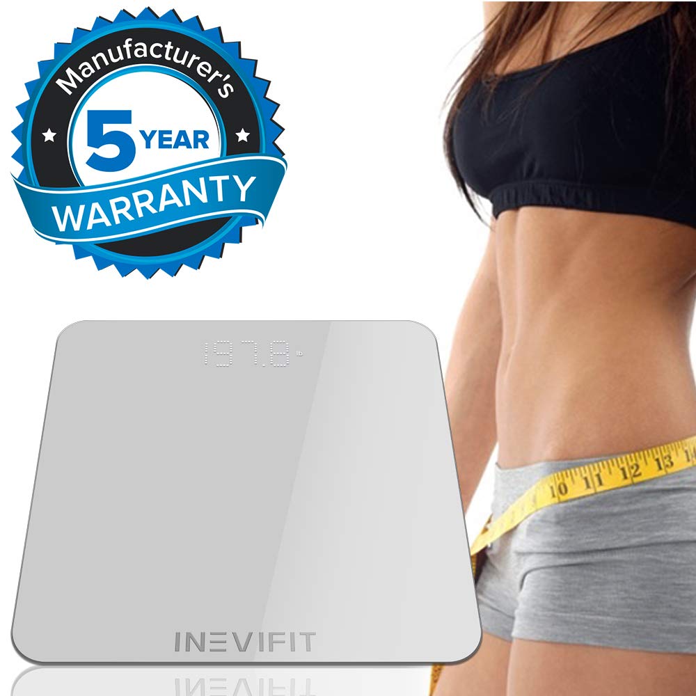 INEVIFIT Bathroom Scale, Highly Accurate Digital Bathroom Body Scale, Measures Weight for Multiple Users: Industrial & Scientific